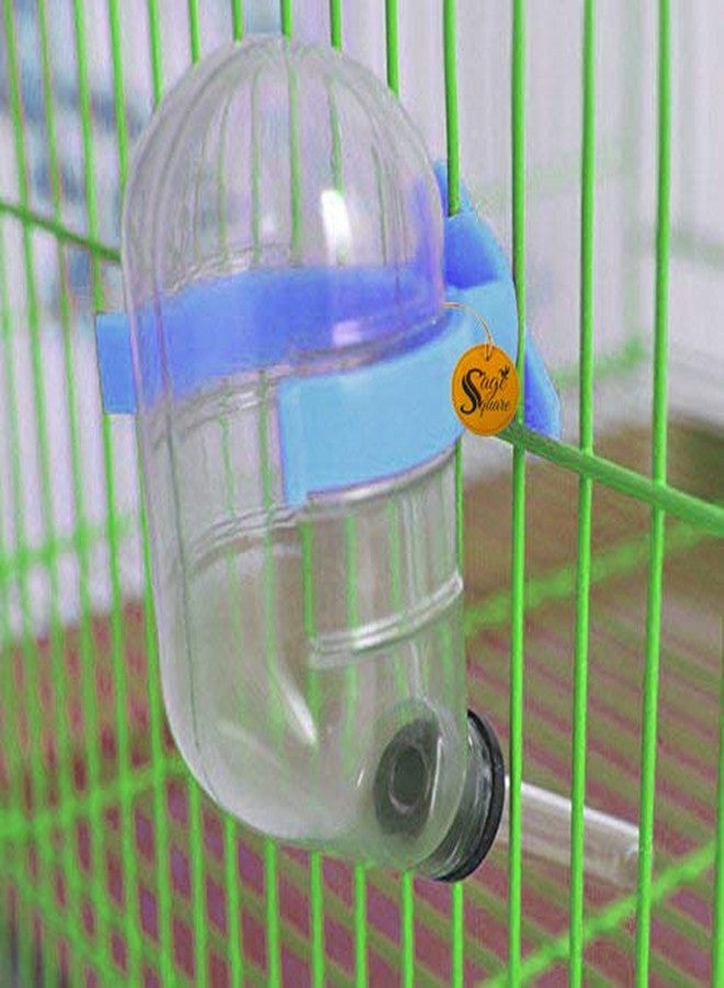 Sage Square Vacuum Leak Proof Water Bottle for Hamster/Dwarf/Gerbil/Mice/Guinea Pig/Ferret/Rabbit (60 ml, Blue) - Image 1